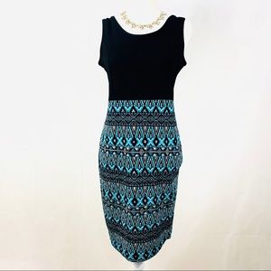 LOVE Fitted Sleeveless Dress